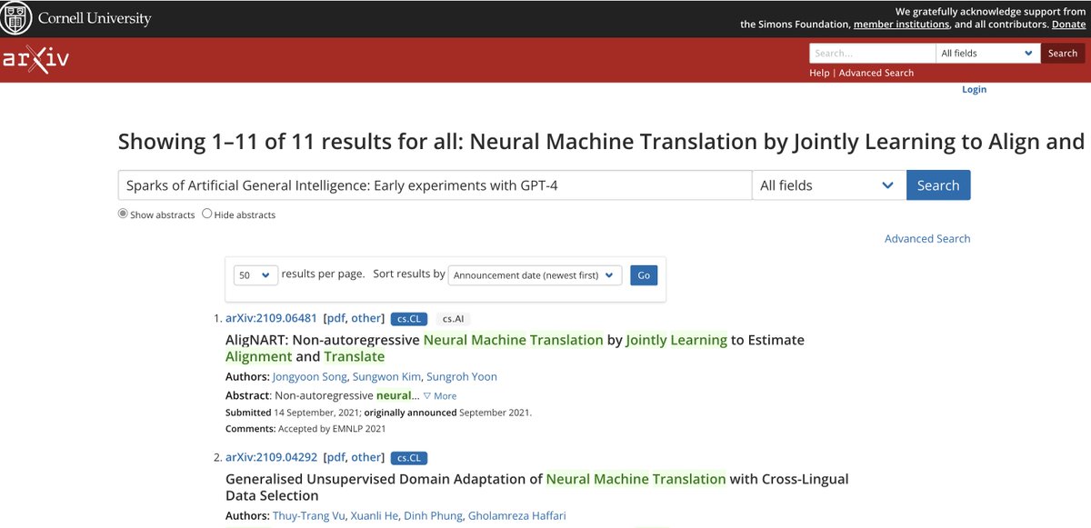 图：arXiv 检索